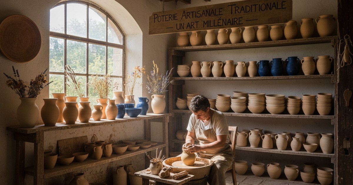 La poterie artisanale traditionnelle : un art millénaire