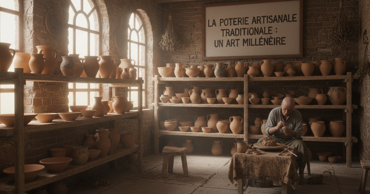 La poterie artisanale traditionnelle : un art millénaire