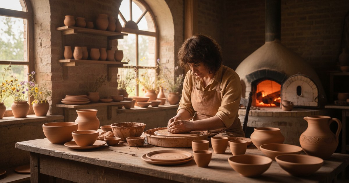 La magie de la poterie artisanale en terre cuite