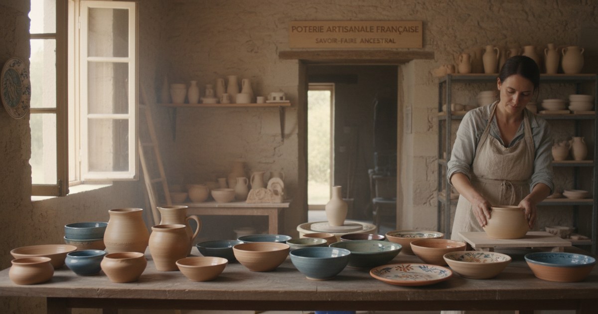 La poterie artisanale française, un savoir-faire ancestral