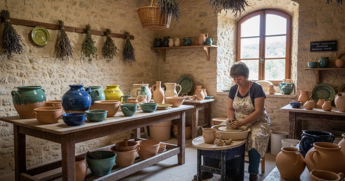 La poterie traditionnelle française, un patrimoine vivant