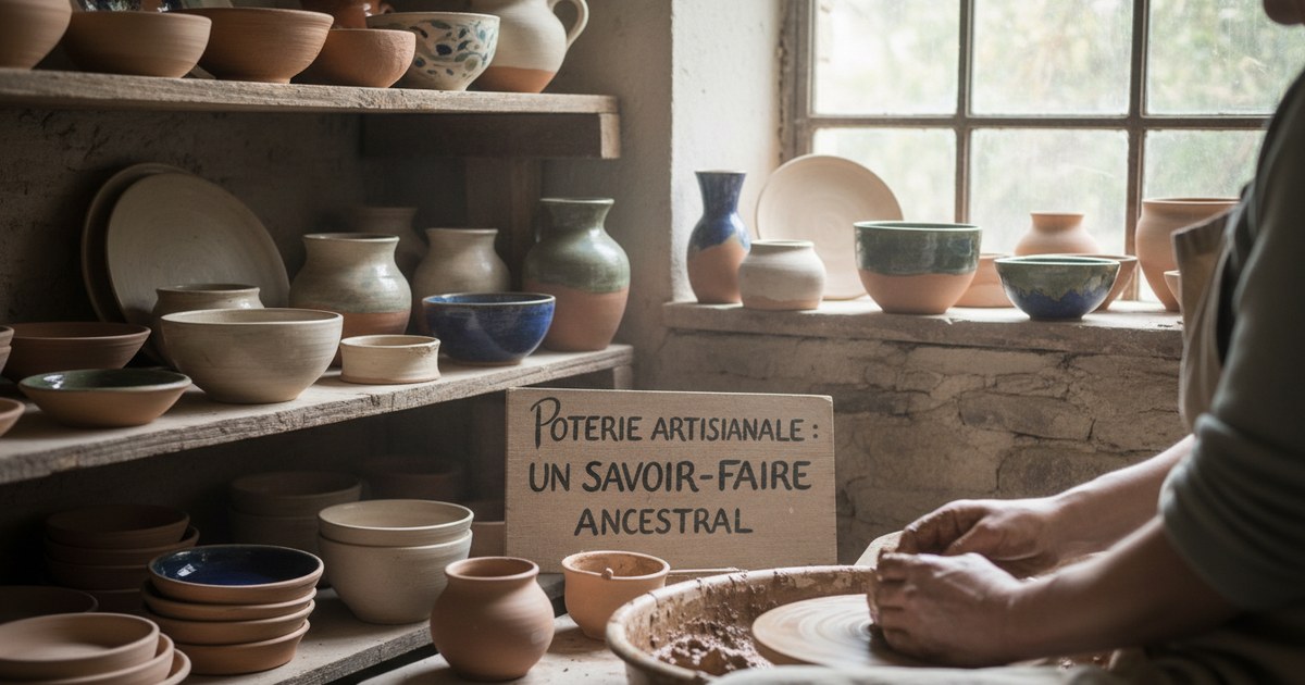 La poterie artisanale : un savoir-faire ancestral
