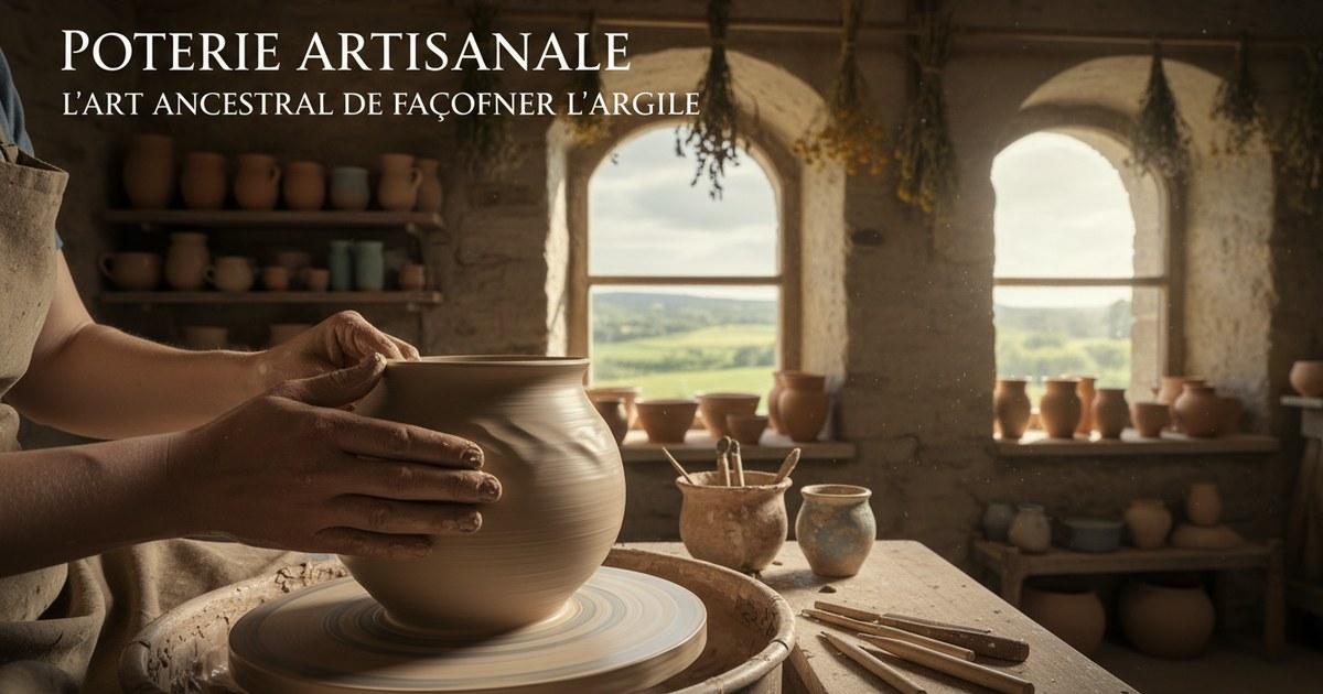 Poterie artisanale : l’art ancestral de façonner l’argile