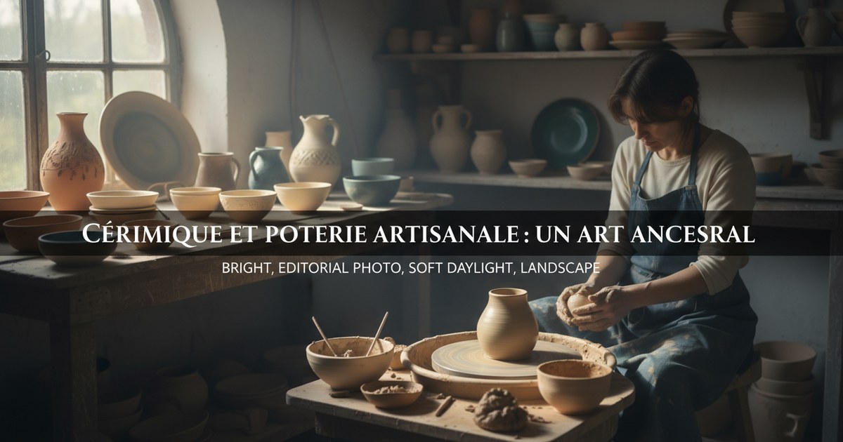 Céramique et poterie artisanale : un art ancestral