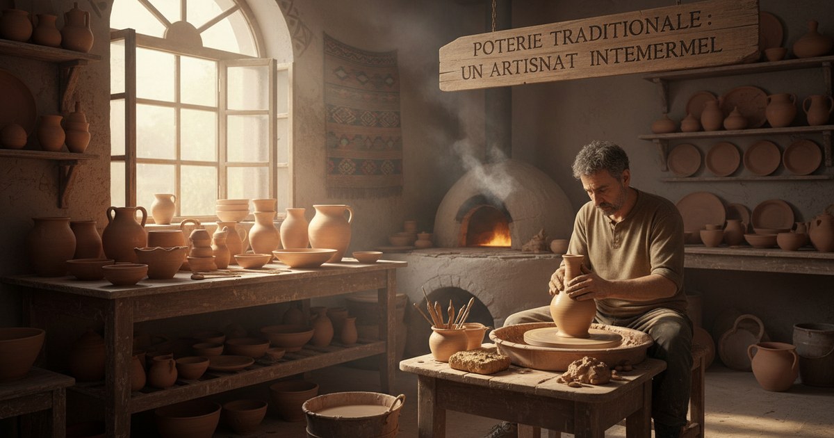 La poterie traditionnelle : un artisanat intemporel