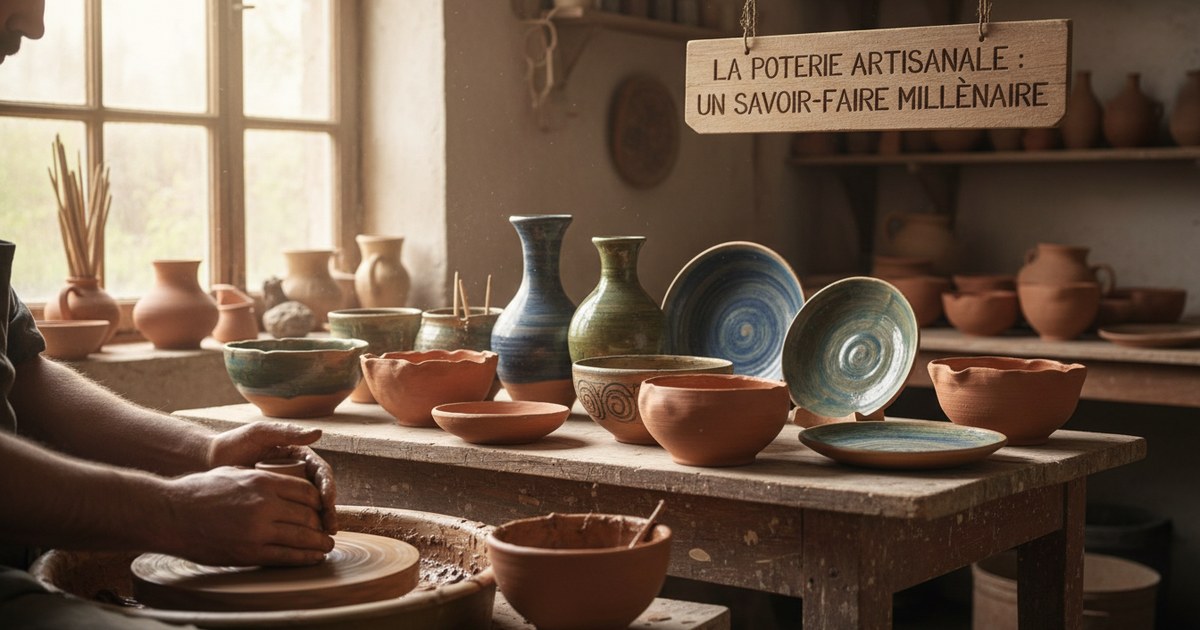 La poterie artisanale : un savoir-faire millénaire