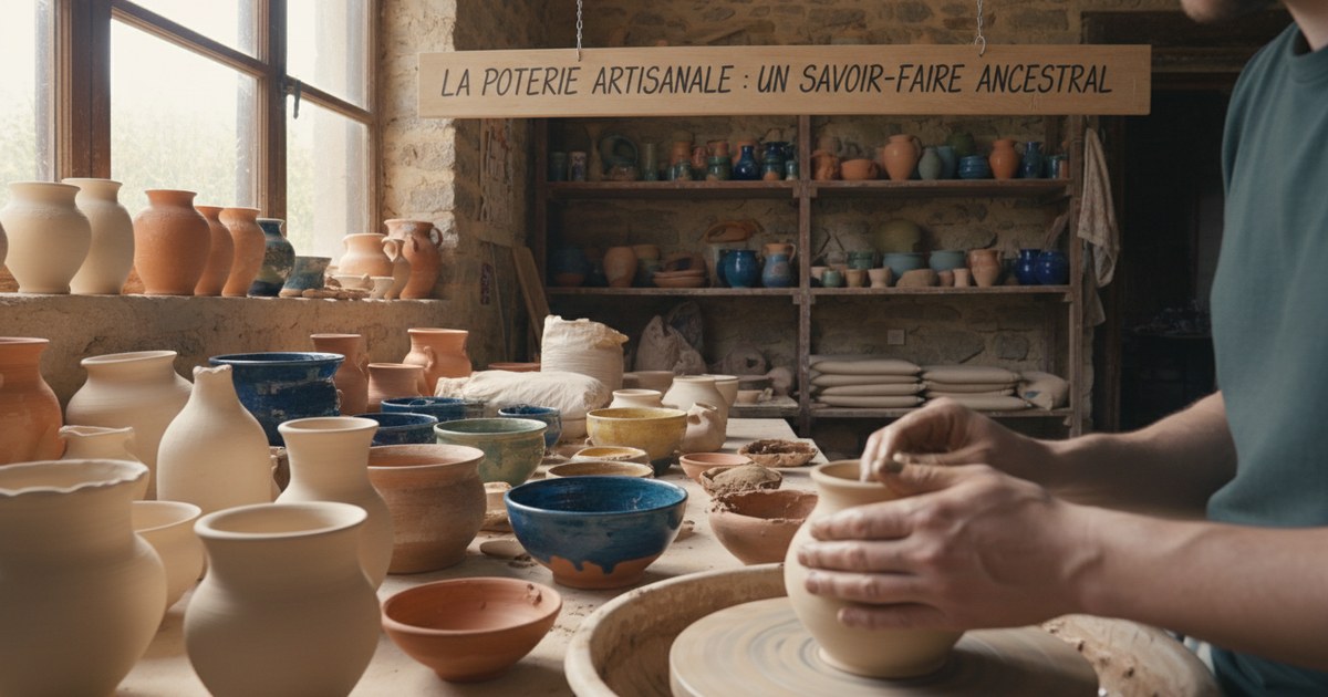 La poterie artisanale : un savoir-faire ancestral